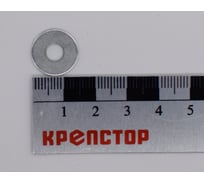 Шайба плоская увеличенная М5 цинк DIN 9021, 1000 шт Крепстор 4665316946525