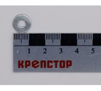 Шайба плоская увеличенная М4 цинк DIN 9021, 1500 шт Крепстор 4665316946518