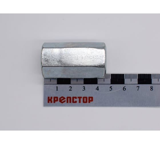 Гайка переходная М16 цинк DIN 6334, 20 шт Крепстор 4665316945375 1