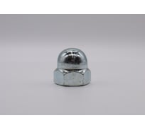 Гайка колпачковая цинк DIN 1587 М14, 80 шт Крепстор 4665316945634