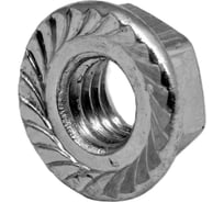Гайка с прессшайбой цинк DIN 6923 М14, 90 шт Крепстор 4665316945450