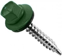 Саморез кровельный Крепстор ВВД 4,8х51 RAL 6002 зелёный, 150 шт 4665316948710