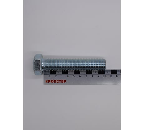 Болт цинк 20х100 Крепстор DIN 933, 10 шт 4665316941612