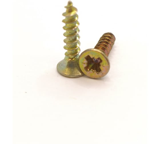 Саморез Крепстор универсальный желтый цинк PZ 2.5х12 мм 2000 шт 4665316946815