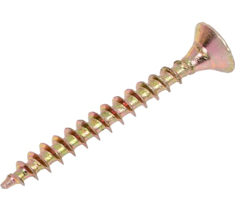 Саморез Крепстор 3.5х30 универсальный желтый цинк PZ 1000 шт 4665316946891