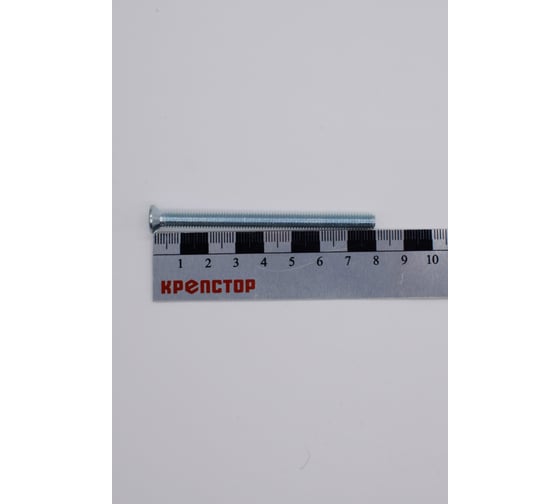 Винт Крепстор 6х80 с потайной головкой DIN 965, 100 шт 4665316943579