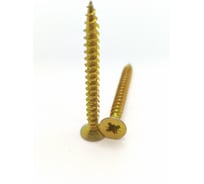 Саморез универсальный Крепстор 4,5х45 желтый цинк PZ 400 шт 4665316947102