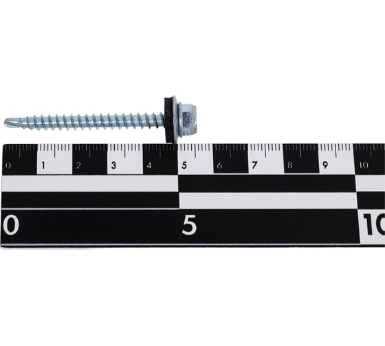 Саморез кровельный Крепстор 4,8х51 оцинкованный 150 шт 4665316947966