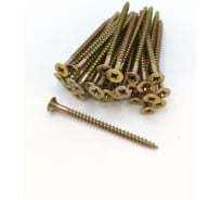 Саморез Крепстор 5х70 универсальный желтый цинк PZ, 250 шт 4665316947379