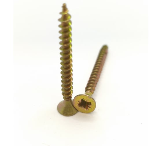 Саморез универсальный Крепстор 4х40 желтый цинк PZ 600 шт 4665316947218