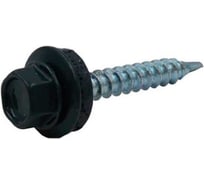 Саморез Крепстор 5,5х19 RAL 9005 черный янтарь, 300 шт 4665316949212