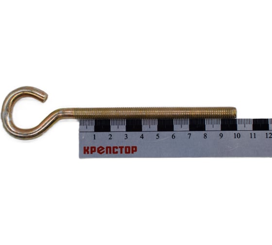 Полукольцо с метрической резьбой Крепстор 8х100, 10 шт 4665316946273