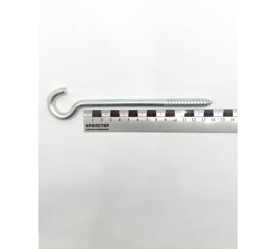 Шуруп-полукольцо Крепстор РК 10х140, 10 шт 4665316991716