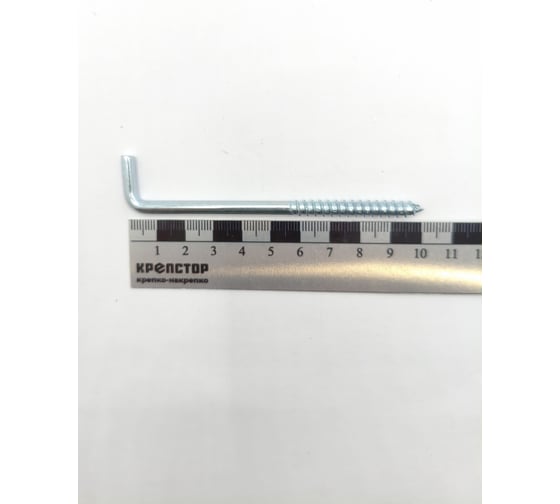 Шуруп Крепстор Г-образный костыль РК 6х100, 30 шт 4665316990535