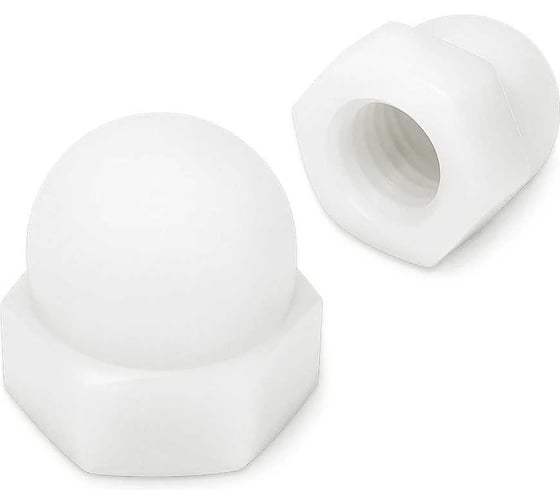 Гайка Полиамидная KREPFIELD М5 DIN 1587 ПА колпачковая 100 шт. 1587ПАГАЙКАМ5-100 1