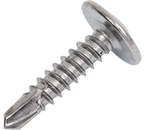 Саморез Нержавеющий KREPFIELD 4,2х19 мм ART 9998 С1 сверлоконечный с прессшайбой TX20 50 шт 9998С1САМОРЕЗ4.2X19ТХ-50