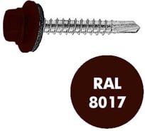 Саморез кровельный ADMIRAL STARS 4,8 х 35 RAL 8017 темно-корич 1 ящ - 3000 шт ADMIRAL 54397520