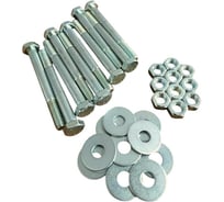 Болт 23 Болта 16х60 мм с гайкой и шайбой ОЦ DIN931 к.п.8.8, 5 шт 50050