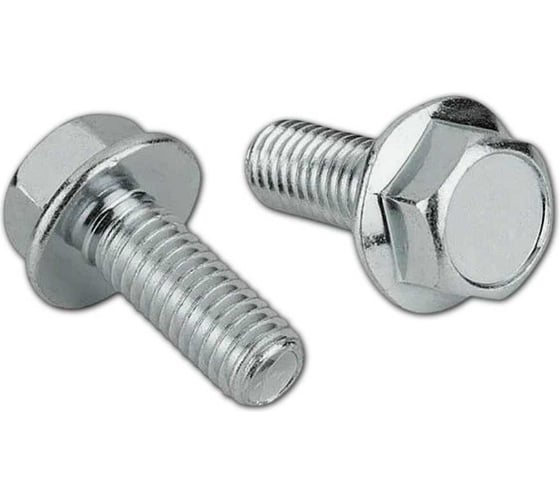 Болт нержавеющий с фланцем 23 БОЛТА 6х16 мм DIN 6921, 10 шт. 2000000649658ф10 1