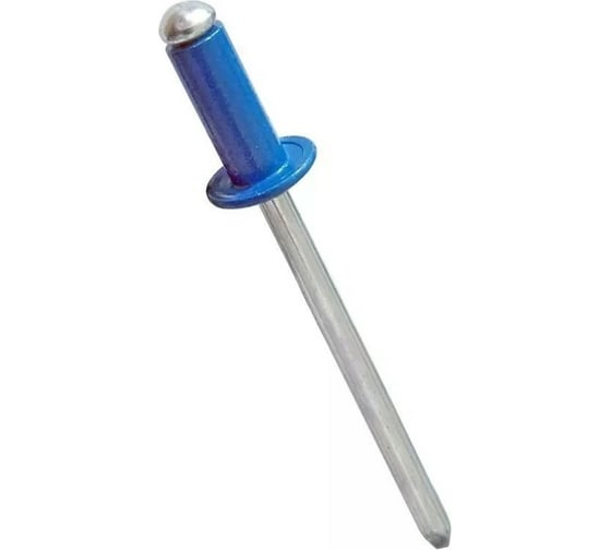 Комбинированные заклепки KITKREP 4,0х10/цинк, RAL 5005, 1000 шт. RIR5005-40010G1 1