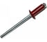 Комбинированные заклепки KITKREP 4,0х10/цинк, RAL 3005, 1000 шт. RIR3005-40010G1 1