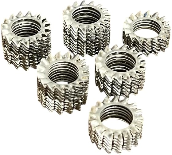 Шайба зубчатая 23 Болта М12 тип J DIN 6798 оцинкованная, 10 шт. УФ-00050094ф10 1