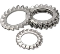 Шайба зубчатая 23 Болта нержавеющая М14 тип А DIN 6798, 10 шт. 00-00029996ф10