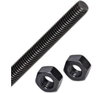 Шпилька резьбовая 23 Болта 12.9 с гайками 27х1000 высокопрочная УФ-00046749/130-057