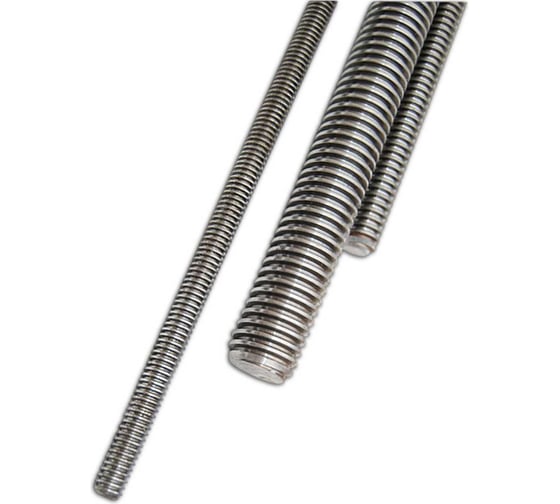 Шпилька резьбовая 23 Болта ОЦ к.п.10.9 12х1000 DIN 975, 4 шт. 109121000975ф4 1