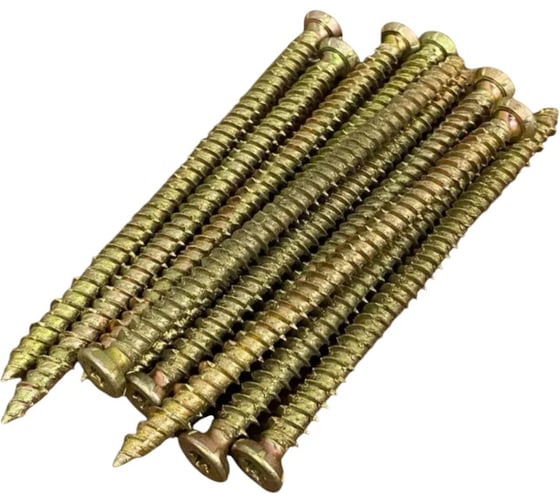 Шуруп по бетону 23 Болта Нагель 7,5х250 30 шт. н250ф30 1