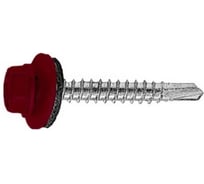 Саморез кровельный Admiral Stars 5.5 х 25, RAL 3005 красн-вино, 1 ящик 3500 шт 54397559