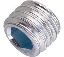 Винты установочные Стройбат 4x4мм, белый цинк 200 шт, 622880