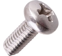 Винт Стройбат нержавющая сталь, DIN 7985 М4x10, 400 шт, 621830