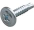 Саморез BlackWeld оцинкованный, с прессшайбой, сверло, 4,2х57мм (15кг) 145347 1
