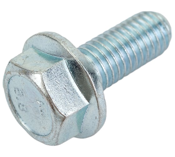 Болт с фланцем ЦКИ DIN 6921, М8х20, рифленый, 8.8, Ц, 100 шт. 68075