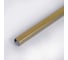 П-профиль Forming U1, 20х20х20, нержавеющая сталь AISI 430, 0,8мм, Gold Satin, длина 3000мм 1002 1