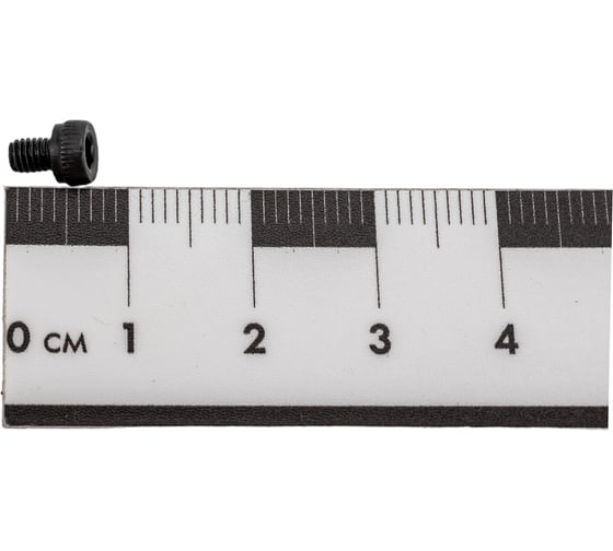 Винт ЦКИ DIN 912, М3х4, 12.9, ОКС 100 шт. 68081
