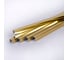 П-профиль Forming U1, 20х20х20, нержавеющая сталь AISI 430, 0,8мм, Gold Mirror, длина 3000мм 996 5