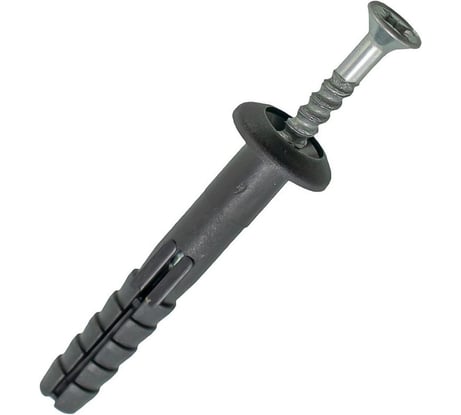 Дюбель с шурупом ГРИБ BlackWeld 6х80, 100 145203