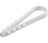 Дюбель-хомут TDM ELECTRIC ДХК-10 для круглого кабеля 5-10 мм, нейлон, белый, 100 шт. SQ0539-0001