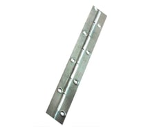 Петля рояльная НАКРЕПКО 500 мм оцинк цена за 5 штук 113323