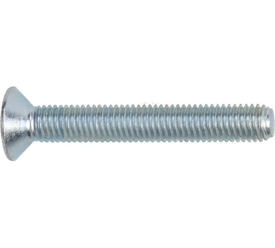 Винт Море-Метизов DIN 7991 класс прочности 10.9 оцинкованный M8х80 VINT7991109880С50М 1