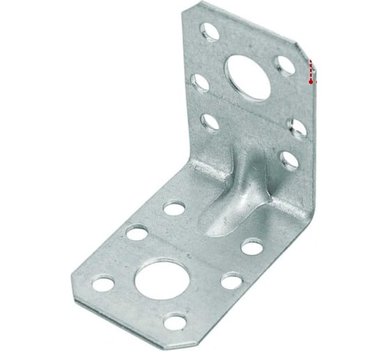 Крепежный уголок усиленный BlackWeld 50х50х35 ОЦ, (200 шт) 145192 1