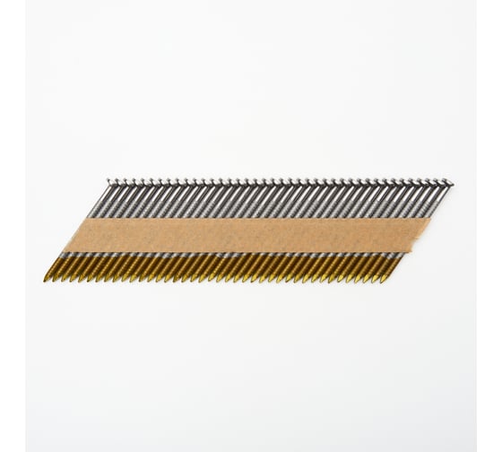Реечные гвозди по дереву FEDAST тип D34 (2,8х50, RIBrt кольц.накат., 3000 шт/уп) FD2850RIBrt 1