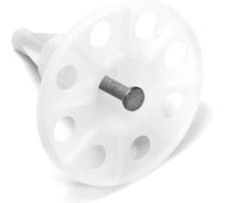 Тарельчатый дюбель гриб с кованым гвоздем для монтажных пистолетов FEDAST IN50-BP (200 шт/уп) FD50IN-BP