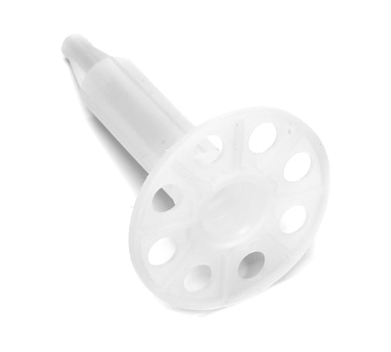 Тарельчатый дюбель гриб с кованым гвоздем для монтажных пистолетов FEDAST IN80-BP (200 шт/уп) FD80IN-BP 1