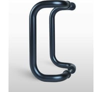 DORF Ручка офисная скоба РД-01 алюминиевая антрацит 300 мм (комплект) RAL 7016 35.10.30.7016