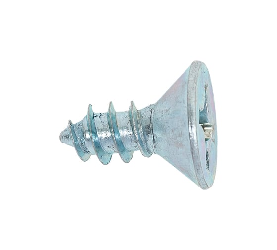Саморез ZAMETAL 5,5x13 с потайн. гол., крест. шлиц, DIN 7982, оц., уп. 1000 шт. ZA100909