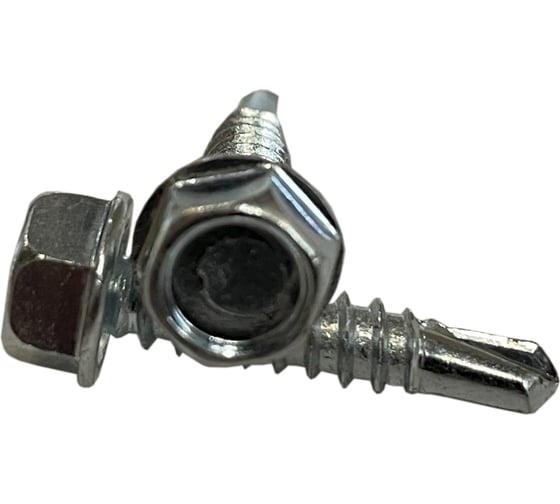 Саморез ZAMETAL 4,2x38 со сверлом и шестигранн. головкой, DIN 7504K, оц., уп. 1000 шт. ZA081436