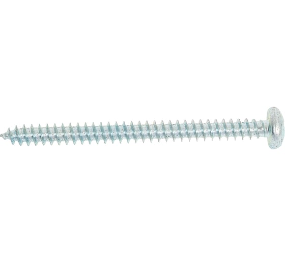 Саморез ZAMETAL 4,2x50 с полукруг. гол., крест. шлиц, DIN 7981, оц., уп. 200 шт. ZA521705